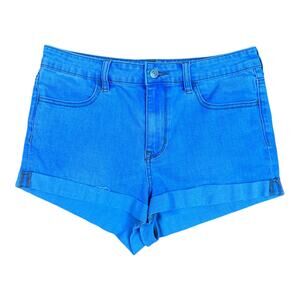 PacSun High Rise Super Stretch Shorties 28 Light Wash Denim Casual Summer Shorts